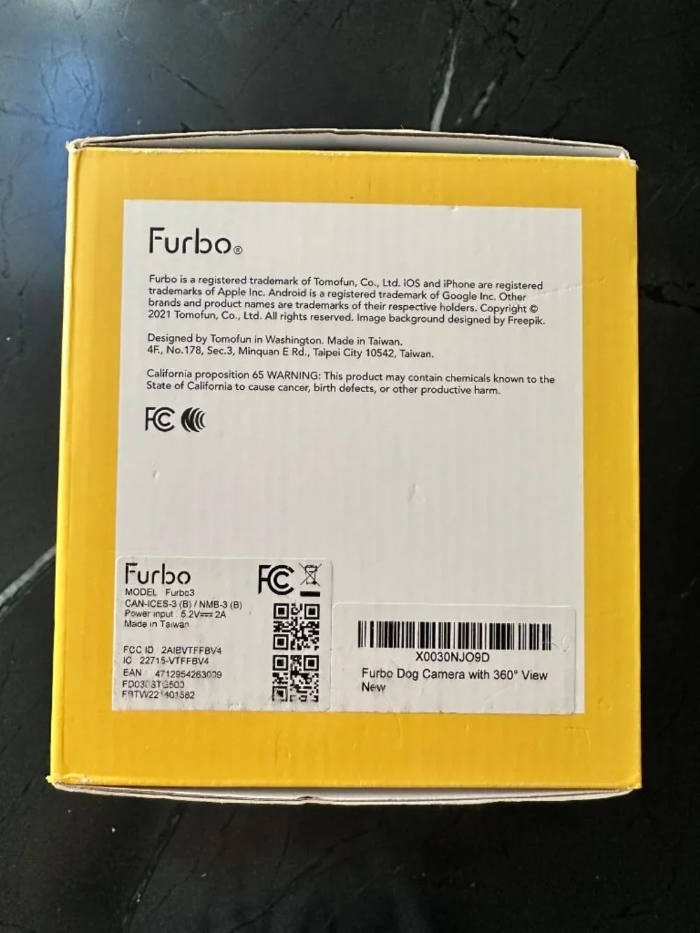 Furbo new box